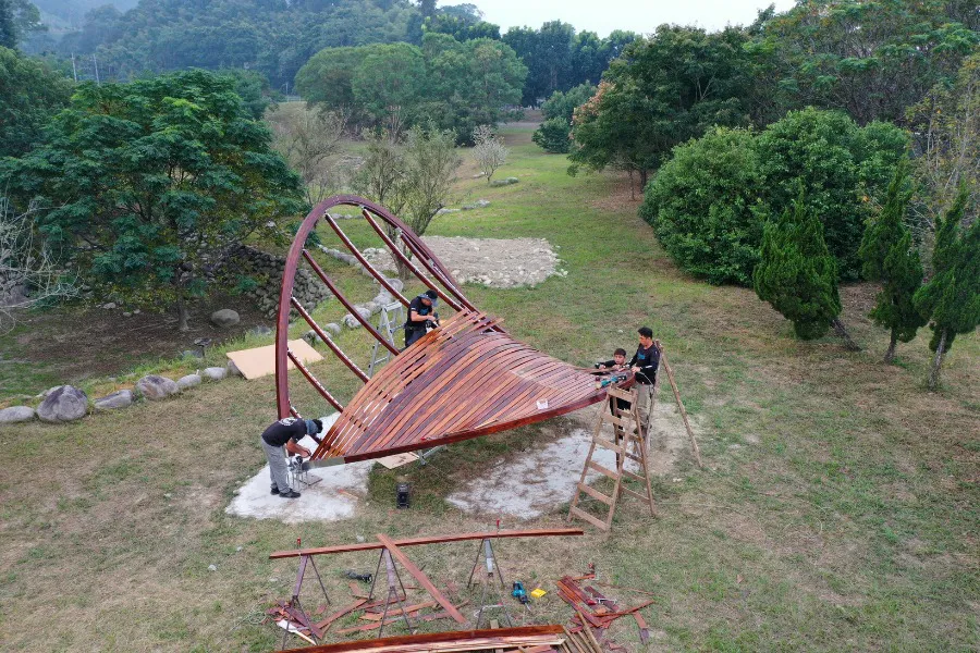 Cedar Glulam Pavilion