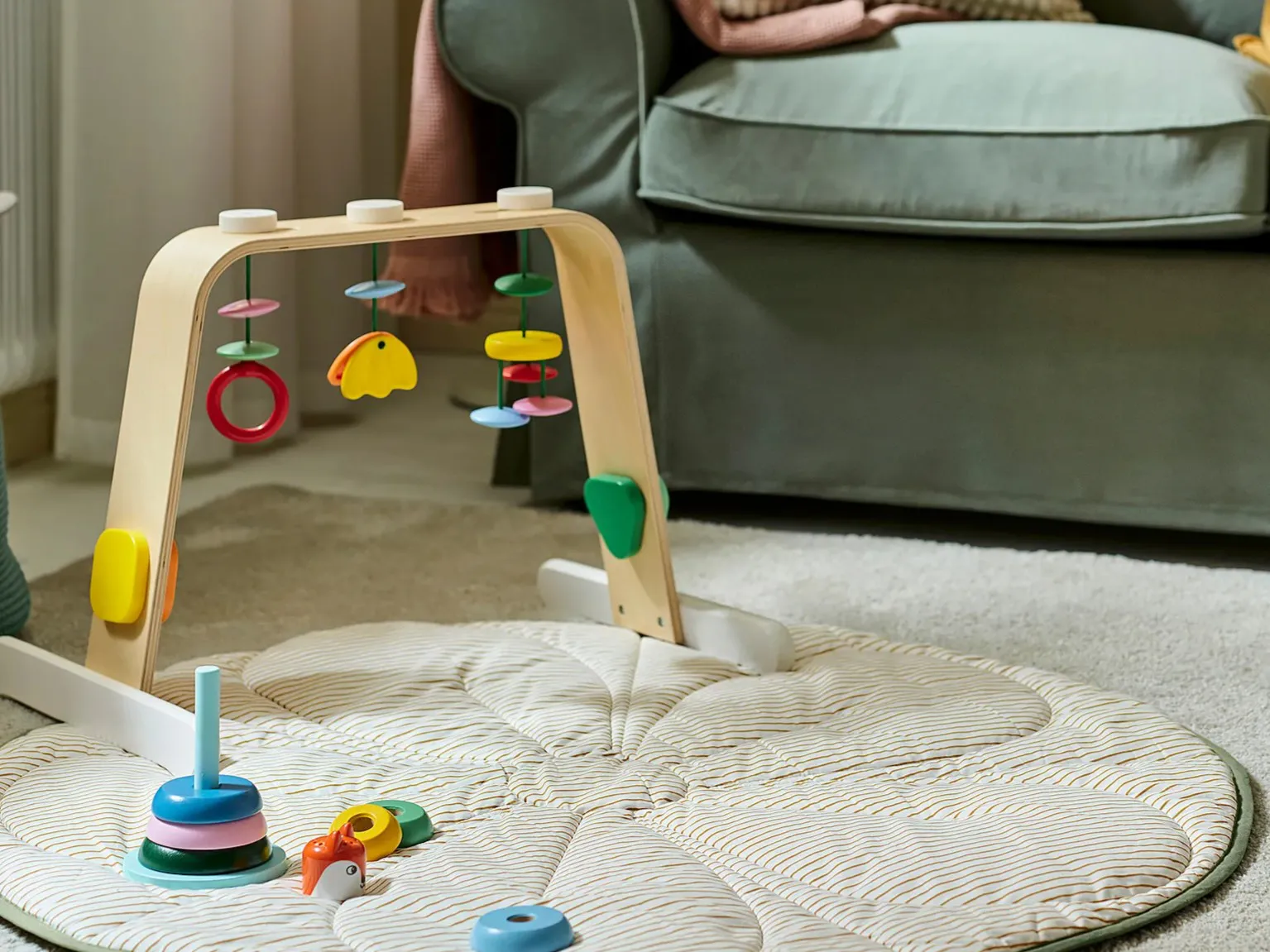 baby toy by birch plywood from IKEA