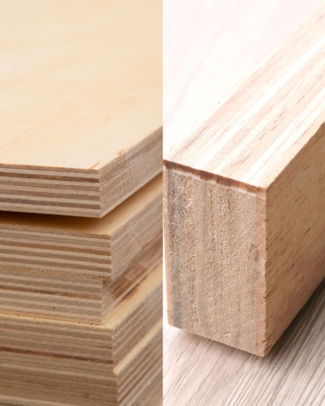 Lumber sections & plywood